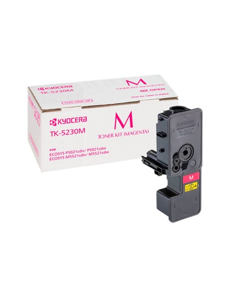 Toner kyocera mita tk-5230m magenta 2200 pag