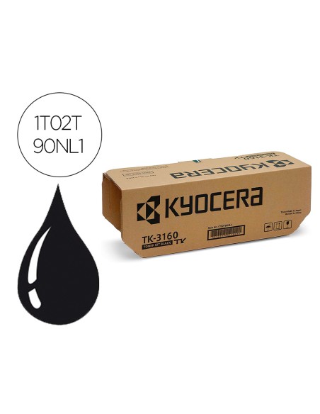 Toner kyocera ecosys p3045dn negro tk-3160