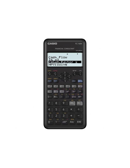 Calculadora casio fc-100v financiera 4 lineas...