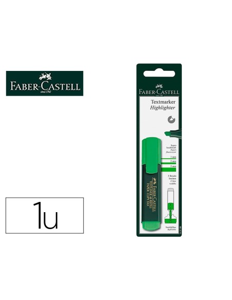 Rotulador faber castell fluorescente textliner...