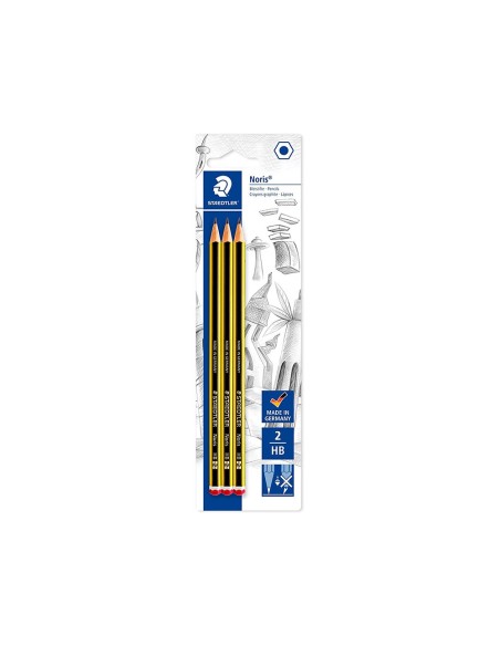 Lapices de grafito staedtler noris n.2 hb...