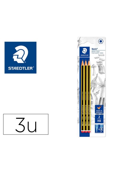 Lapices de grafito staedtler noris n.2 hb...