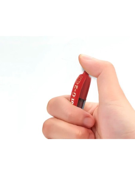 Boligrafo pilot g-2 rojo tinta gel retractil...