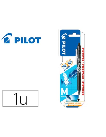 Boligrafo pilot frixion clicker borrable 0,7 mm...