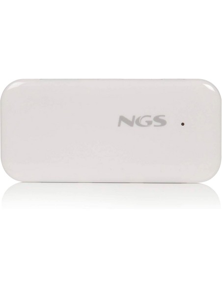 Hub usb 2.0 ngs ihub con 4 puertos color blanco