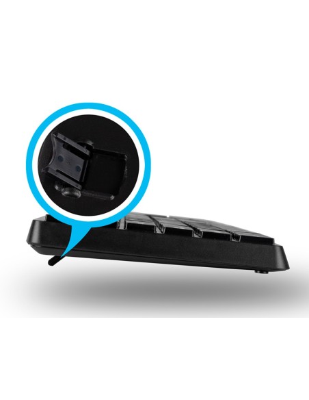 Set teclado y raton ngs allure multimedia...