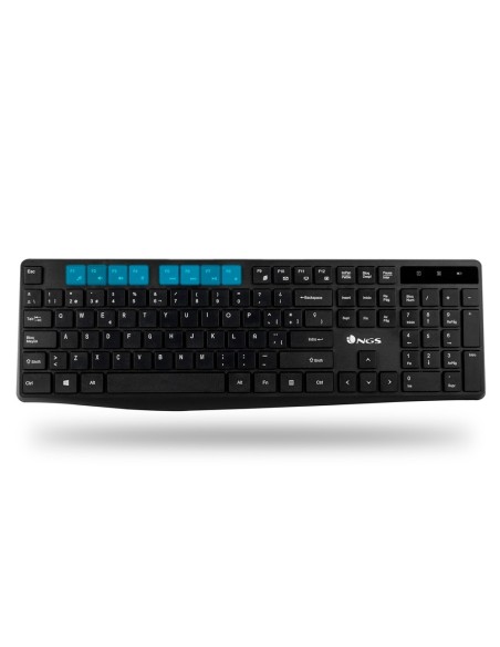 Set teclado y raton ngs allure multimedia...