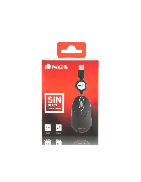 Raton ngs wired sin 1000 dpi retractil 3...