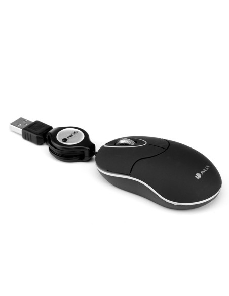 Raton ngs wired sin 1000 dpi retractil 3...