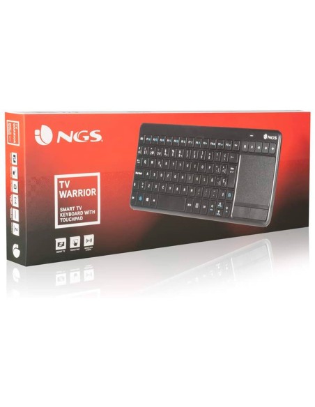 Teclado ngs warrior inalambrico touch pad con...