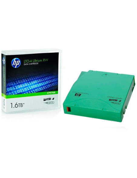 Cinta de datos ultrium 4 1.6tb rw/1000 paginas