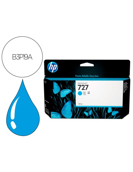 Ink-jet hp designjet t920/t1500 n 727 cian alta/1000 paginas