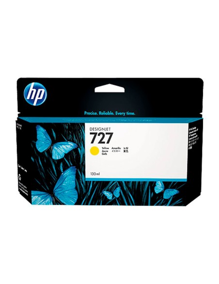 Ink-jet hp designjet t920/t1500 n 727 amarillo alta/1000 paginas