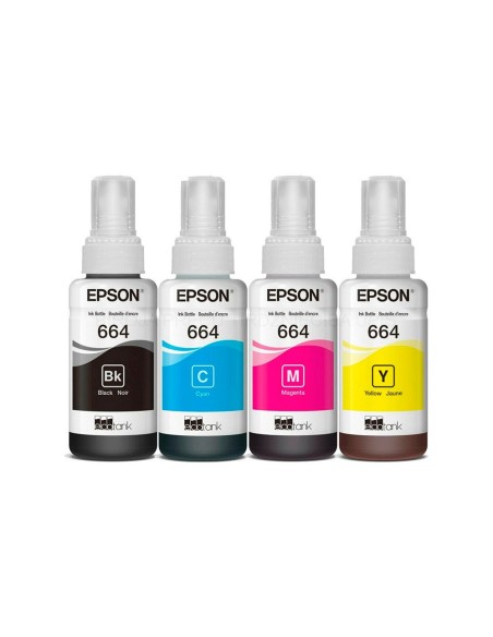 Ink-epson /664 4 clr multipack (bk / c / m / y)...