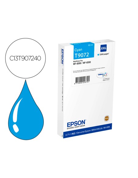 Ink-jet epson wf-6xxx cian xxl