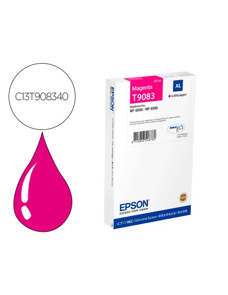 Ink-jet epson wf-6590dwf/wf-6090dw magenta xl