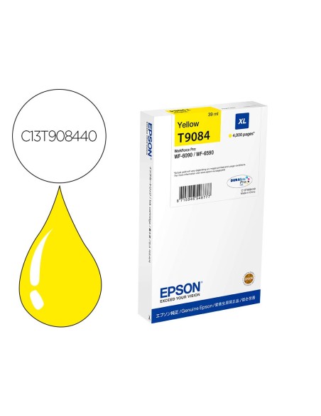 Ink-jet epson wf-6590dwf/wf-6090dw amarillo xl