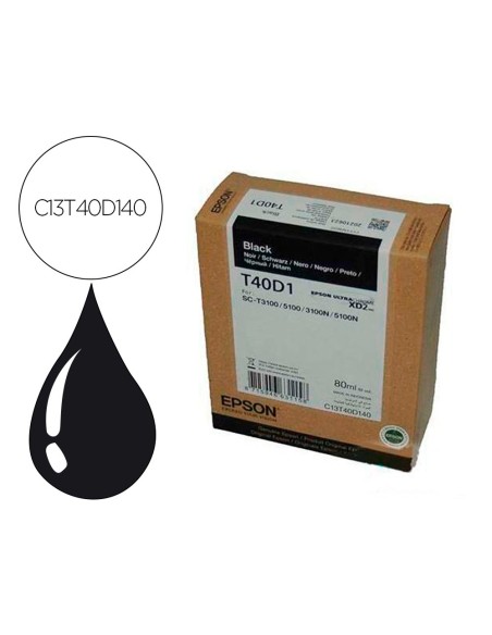 Ink-jet epson ultrachrome xd2 negro t40d140...