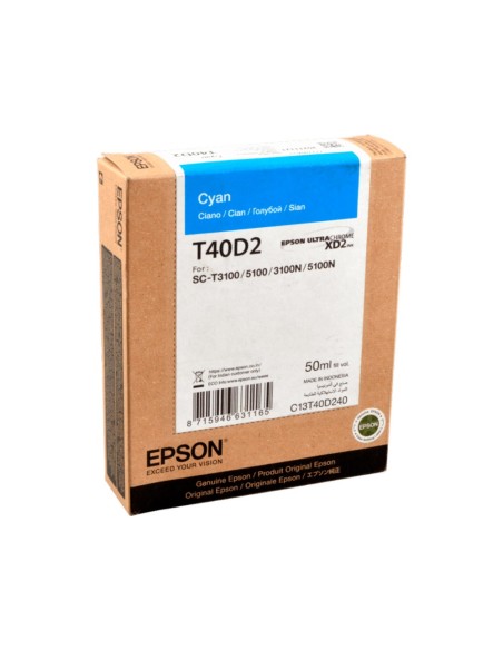 Ink-jet epson ultrachrome xd2 cian t40d240...