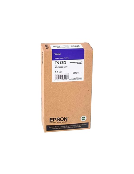 Ink-jet epson t913d violet ink 200ml