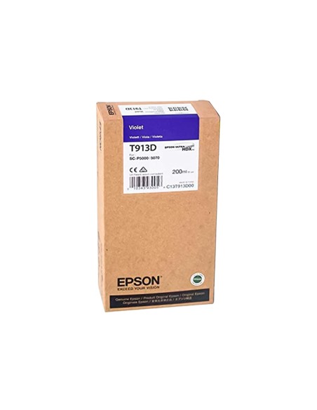 Ink-jet epson t913d violet ink 200ml