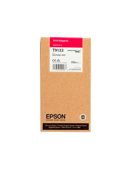Ink-jet epson t9133 vivid magenta ink 200ml